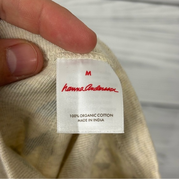 Hanna Andersson Holiday Christmas Dog Gnome Pajamas Size Medium Organic Cotton - Picture 3 of 6